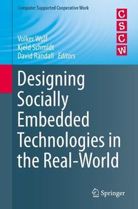 Produktbild: Designing Socially Embedded Technologies in the Real-World