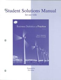 Produktbild: Student Solutions Manual to Accompany Business Statistics in Practice