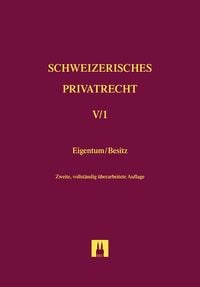 Produktbild: Bd. V/1: Eigentum und Besitz