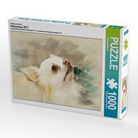 Produktbild: CALVENDO Puzzle Ein Motiv aus dem Kalender Chihuahuas 2017 | 1000 Teile Lege-Gr&ouml;&szlig;e 64x48cm Foto-Puzzle f&uuml;r gl&uuml;ckliche Stunden