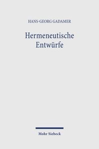 Produktbild: Hermeneutische Entw&uuml;rfe