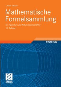 'Mathematische Formelsammlung' Von 'Lothar Papula' - Buch - '978-3-658 ...