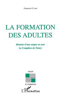 Produktbild: LA FORMATION DES ADULTES