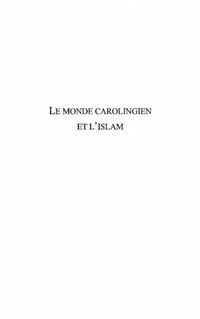 Produktbild: Monde carolingien et l'islam
