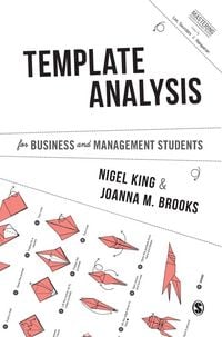 Produktbild: Template Analysis for Business and Management Students