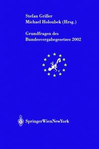 Produktbild: Grundfragen des Bundesvergabegesetzes 2002