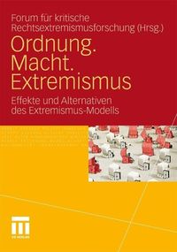 Produktbild: Ordnung. Macht. Extremismus