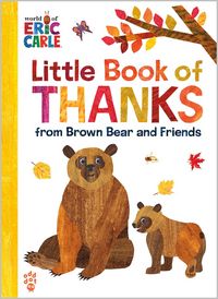 Produktbild: Little Book of Thanks from Brown Bear and Friends (World of Eric Carle)