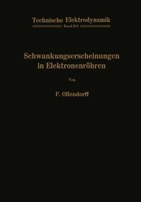 Produktbild: Schwankungserscheinungen in Elektronenr&ouml;hren