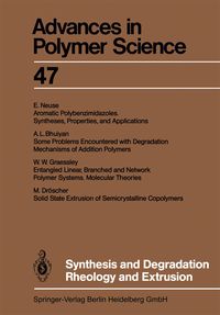 Produktbild: Synthesis and Degradation Rheology and Extrusion