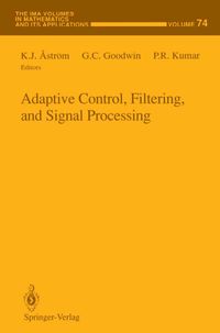 Produktbild: Adaptive Control, Filtering, and Signal Processing