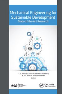 Produktbild: Mechanical Engineering for Sustainable Development: State-of-the-Art Research