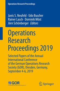 Produktbild: Operations Research Proceedings 2019