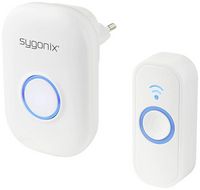 Produktbild: Sygonix SY-5225386 Funkklingel Komplett-Set mit Blitzlicht
