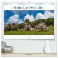 Produktbild: Geheimtipps Norditalien (hochwertiger Premium Wandkalender 2026 DIN A2 quer), Kunstdruck in Hochglanz