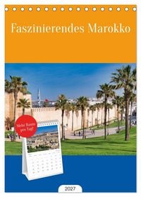Produktbild: Tischplaner 2027 - Faszinierendes Marokko (A5 Tischkalender zum Aufstellen) CALVENDO