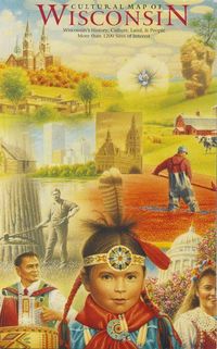 Produktbild: Cultural Map of Wisconsin