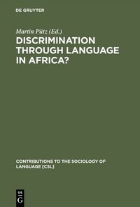 Produktbild: Discrimination through Language in Africa?