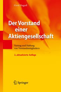 Produktbild: Der Vorstand einer Aktiengesellschaft