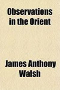 Produktbild: Observations in the Orient