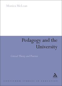 Produktbild: Pedagogy and the University