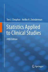 Produktbild: Statistics Applied to Clinical Studies