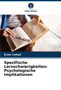 Produktbild: Spezifische Lernschwierigkeiten: Psychologische Implikationen
