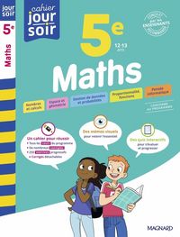 Produktbild: Maths 5e - Cahier Jour Soir : Concu et Recommande Par les Enseignants