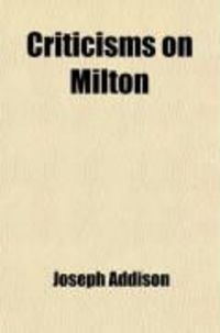 Produktbild: Criticisms on Milton