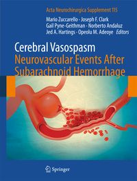 Produktbild: Cerebral Vasospasm: Neurovascular Events After Subarachnoid Hemorrhage