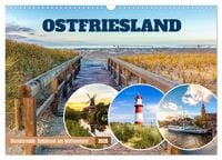 Produktbild: OSTFRIESLAND Wundervolle Halbinsel am Wattenmeer (Wandkalender 2026 DIN A3 quer), CALVENDO Monatskalender
