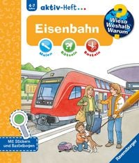 Produktbild: Wieso? Weshalb? Warum? aktiv-Heft - Eisenbahn