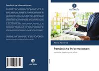 Produktbild: Pers&ouml;nliche Informationen:
