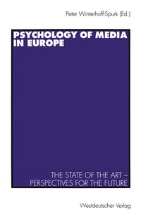 Bild vom Artikel Psychology of Media in Europe vom Autor 