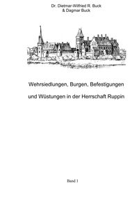 Produktbild: Wehrsiedlungen, Burgen, Befestigungen und W&uuml;stungen in der Herrschaft Ruppin