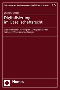 Produktbild: Digitalisierung im Gesellschaftsrecht