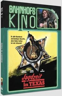 Produktbild: Jagdzeit in Texas - Mediabook - Limitiert auf 111 St&uuml;ck - Cover C - Cinestrange Extreme Bahnhofskino Nr. 13 (Blu-ray + DVD)
