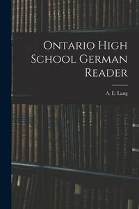Produktbild: Ontario High School German Reader