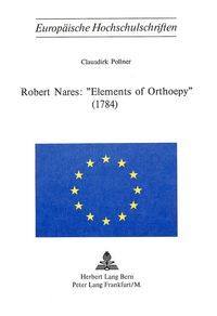 Produktbild: Robert Nares: &laquo;Elements of Orthoepy&raquo; (1784)