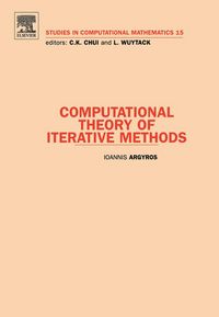 Produktbild: Computational Theory of Iterative Methods