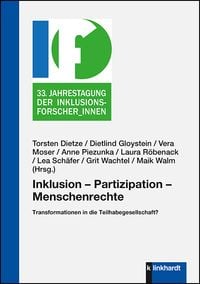 Produktbild: Inklusion &ndash; Partizipation &ndash; Menschenrechte