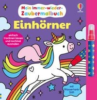 Produktbild: Mein Immer-wieder-Zaubermalbuch: Einh&ouml;rner