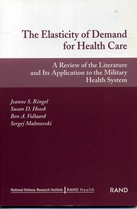 Produktbild: The Elasticity of Demand for Health Care