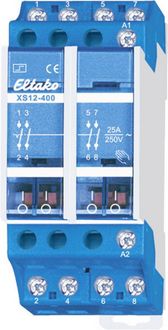 Produktbild: Eltako Stromsto&szlig;-Schalter Hutschiene XS12-400-230V 4 Schlie&szlig;er 230V 15A 3600W 1St.