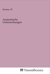 Produktbild: Anatomische Untersuchungen