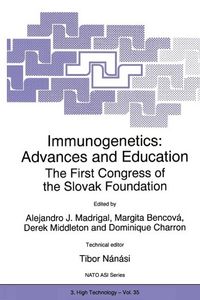 Produktbild: Immunogenetics: Advances and Education