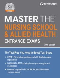 Produktbild: Master the Nursing School & Allied Health Entrance Exams