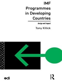Produktbild: IMF Programmes in Developing Countries