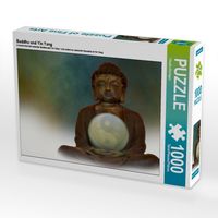 Produktbild: CALVENDO Puzzle Buddha und Yin Yang | 1000 Teile Lege-Gr&ouml;&szlig;e 64x48cm Foto-Puzzle f&uuml;r gl&uuml;ckliche Stunden