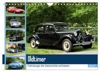 Produktbild: Oldtimer - Fahrzeuge die Geschichte schrieben (Wandkalender 2027 DIN A4 quer), CALVENDO Monatskalender